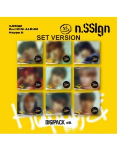[SET][DIGIPACK] n.SSign 2nd Mini Album - Happy & (SET...