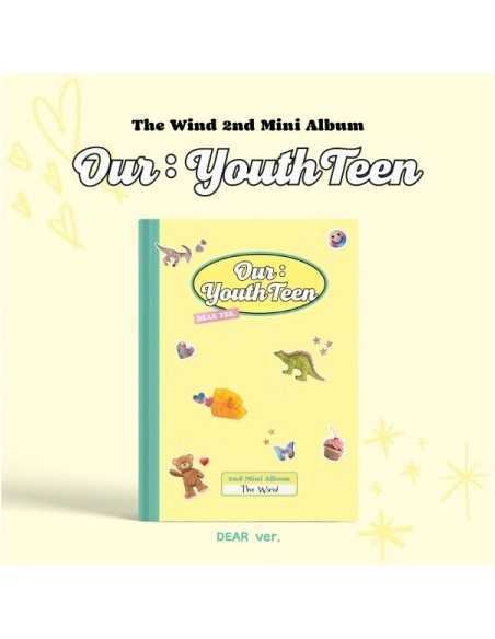 THE WIND 2nd Mini Album - Our : YouthTeen (DEAR Ver.) CD + Poster