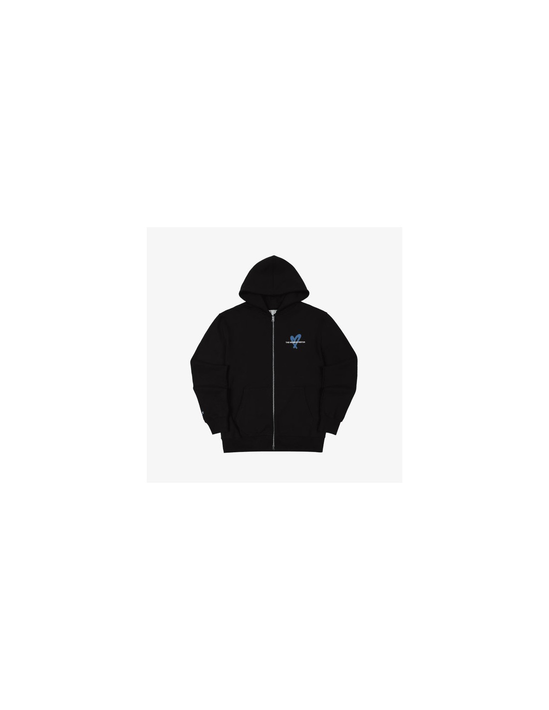 TWS DEBUT Goods - ZIP-UP HOODIE (black)