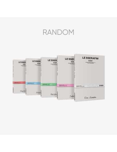 [COMPACT] LE SSERAFIM 3rd Mini Album - EASY (Random Ver.) CD