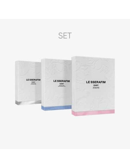 SET] LE SSERAFIM 3rd Mini Album - EASY (SET Ver.) 3CD