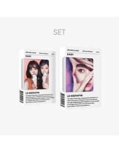 [SET][Smart Album] LE SSERAFIM 3rd Mini Album - EASY (SET...