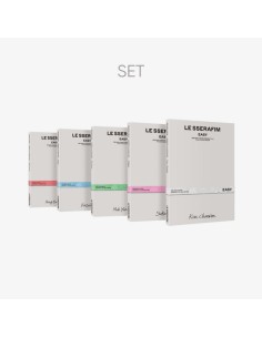 [SET][COMPACT] LE SSERAFIM 3rd Mini Album - EASY (SET...