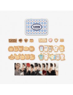 TREASURE FUNNYTREASURES2 Goods - TIN CASE STICKER PACK