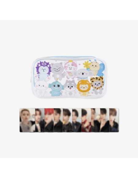 TREASURE FUNNYTREASURES2 Goods - CLEAR POUCH_BLUE