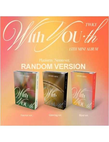 [Smart Album] TWICE 13th Mini Album - With YOU-th (Random Ver.) Nemo Ver.