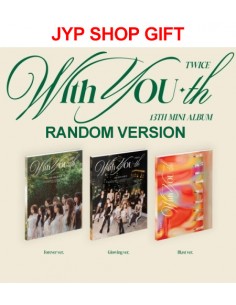 TWICE 13th Mini Album - With YOU-th (Random Ver.) CD + Poster