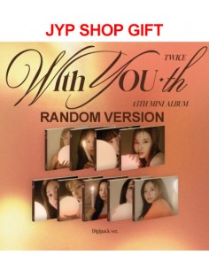 JYP Shop Gift][DIGIPACK] TWICE 13th Mini Album - With YOU-th (Random Ver.)  CD