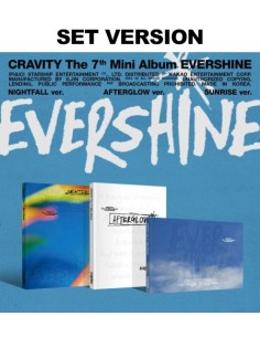[SET] CRAVITY 7th Mini Album - EVERSHINE (SET Ver.) 3CD