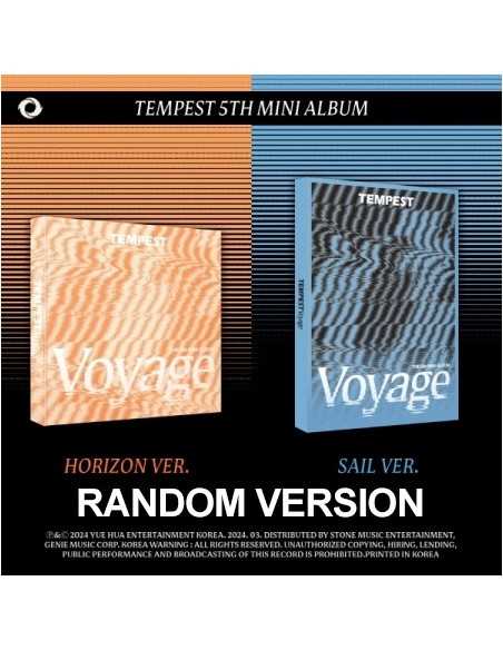 TEMPEST 5th Mini Album - Voyage (Random Ver.) CD