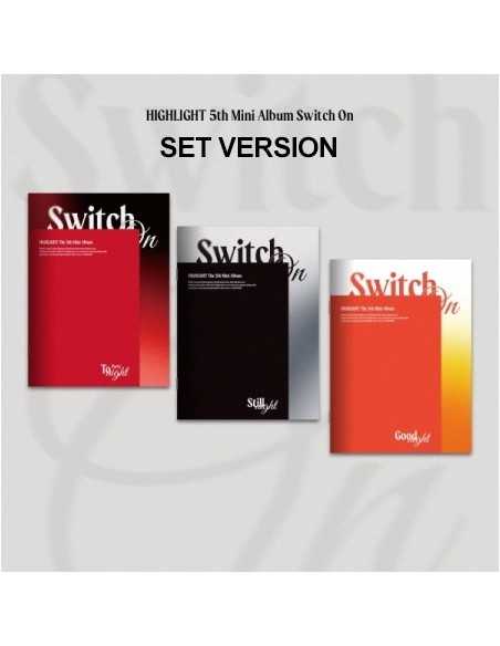 [SET] HIGHLIGHT 5th Mini Album - Switch On (SET Ver.) 3CD