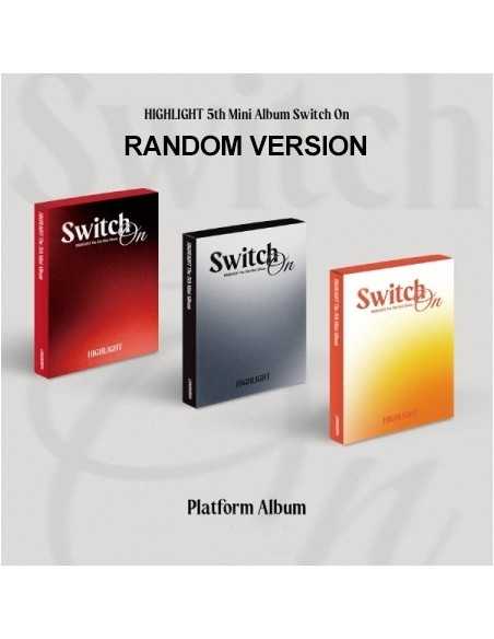 [Smart Album] HIGHLIGHT 5th Mini Album - Switch On (Random Ver.) Platform Album Ver.