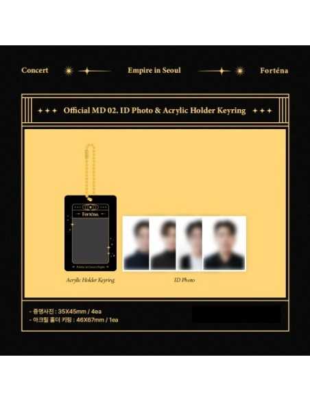 FORTENA Empire in Seoul Goods - ID Photo & Acrylic Holder Keyring