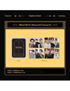 FORTENA Empire in Seoul Goods - Photocard & Tincase Set