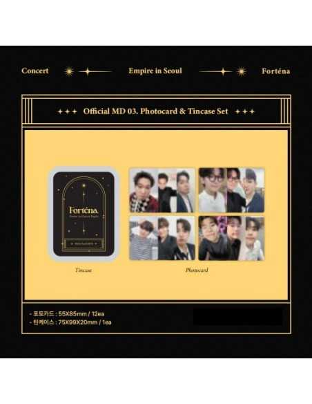 FORTENA Empire in Seoul Goods - Photocard & Tincase Set