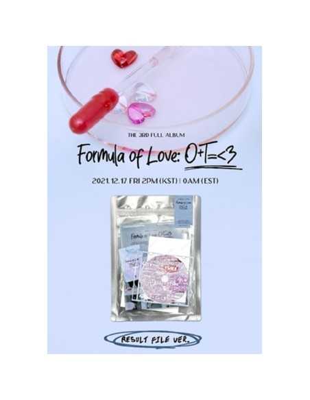 [Re-release] TWICE 3rd Album - Formula of Love (RESULT FILE VER.) CD