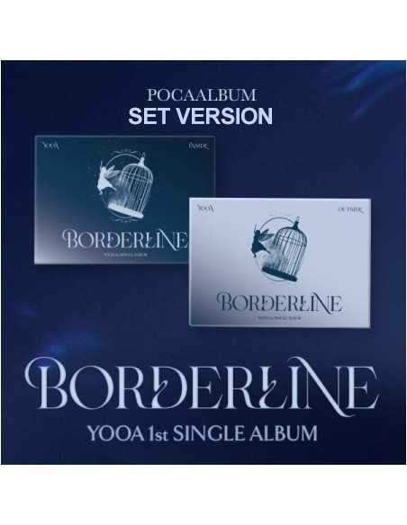 [Smart Album][SET] YOOA 1st Single Album - Borderline (SET Ver.) 2POCA ALBUM