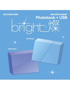 LEE CHAN WON 2nd Mini Album - bright 燦 Photobook + USB