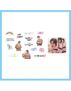 NIEL WHITE DAY Goods - STICKER PACK & PHOTOCARD SET
