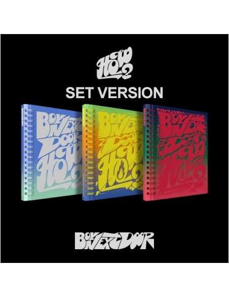 [SET] BOYNEXTDOOR 2nd EP Album - HOW? (SET Ver.) 3CD