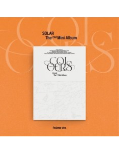 SOLAR 2nd Mini Album - COLOURS (Palette Ver.) CD + Poster