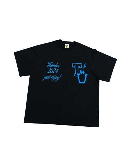ATEEZ THUNDER Goods - PIGMENT T-SHIRT (blue)