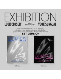 [SET] YOOK SUNG JAE 1st Single Album - EXHIBITION : Look...