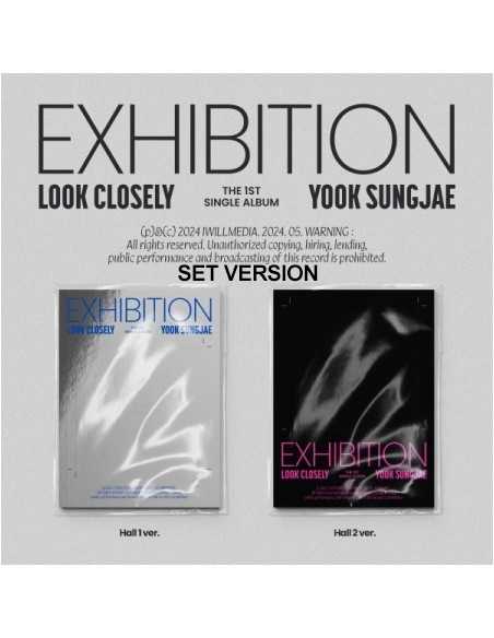 [SET] YOOK SUNG JAE 1st Single Album - EXHIBITION : Look Closely (SET Ver.) 2CD