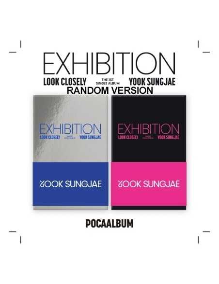 [Smart Album] YOOK SUNG JAE 1st Single Album - EXHIBITION : Look Closely (Random Ver.) POCA ALBUM