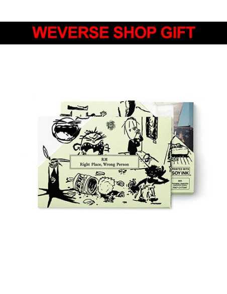 [Weverse Shop Gift][Smart Album] RM 2nd Solo Album - Right Place, Wrong Person Weverse Albums ver.