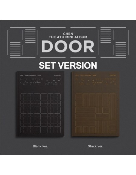 【保障できる】 DOOR - Album Mini 4th CHEN SET] (SET kpoptown.com 2CD Ver.) K-POP・アジア