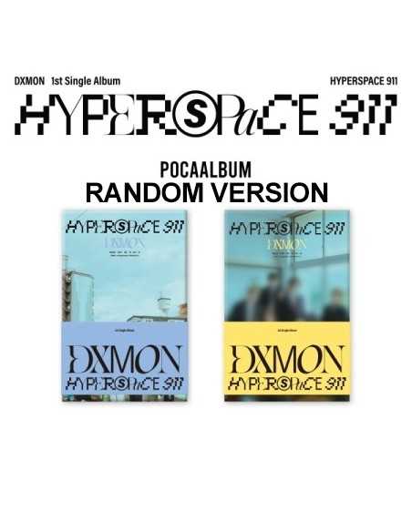 [Smart Album] DXMON 1st Single Album - HYPERSPACE 911 (Random Ver.) POCA ALBUM