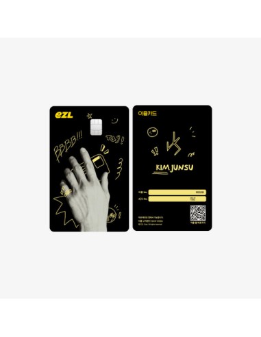 [Pre Order] KIM JUN SU with COCONUT Goods - EZL Transit Card (HAND ver.)