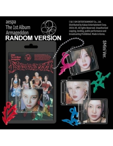 [Smart Album] aespa 1st Album - Armageddon (Random Ver.) SMini Ver.