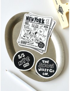 BT21 CITY EDITION Goods - Sticker - NewYork