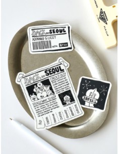 BT21 CITY EDITION Goods - Sticker - Seoul