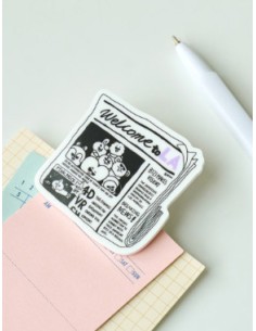 BT21 CITY EDITION Goods - Acrylic Clip Magnet - LA