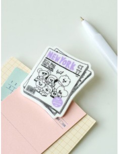 BT21 CITY EDITION Goods - Acrylic Clip Magnet - NewYork