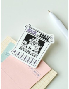 BT21 CITY EDITION Goods - Acrylic Clip Magnet - Seoul
