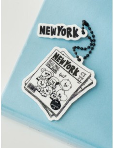 BT21 CITY EDITION Goods - Acrylic Keyring - NewYork