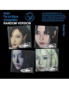 [Poster Ver.] aespa 1st Album - Armageddon (Random Ver.) CD