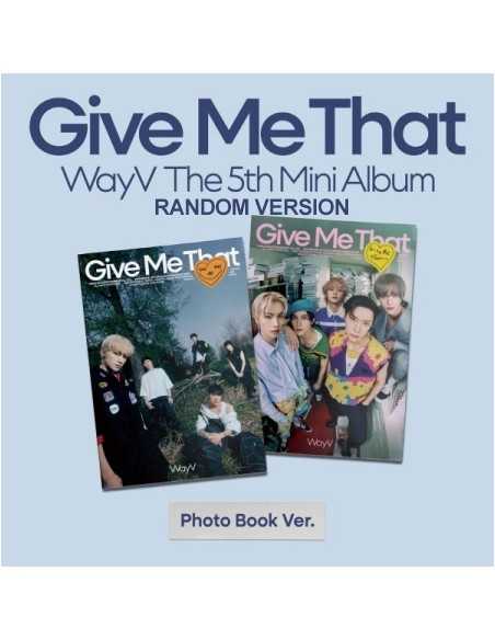 [Photobook] WayV 5th Mini Album - ﻿Give Me That (Random Ver.) CD