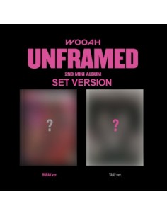 [SET] WOOAH 2nd Mini Album - UNFRAMED (SET Ver.) 2CD