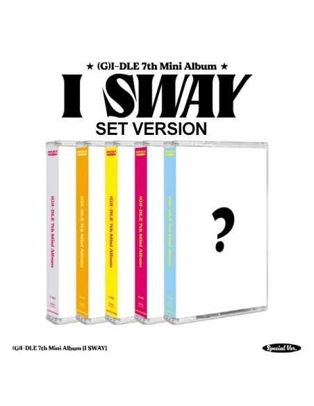 [Special][SET] I-DLE 7th Mini Album - I SWAY (SET Ver.) 5MC + 5Poster