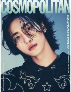 Magazine COSMOPOLITAN 2024-07 Type.J ATEEZ SEONG HWA