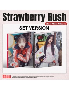 [SET] CHUU 2nd Mini Album - Strawberry Rush 2CD + 2Poster