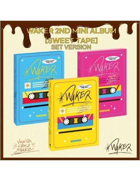 [SET] WAKER 2nd Mini Album - Sweet Tape (SET Ver.) 3CD