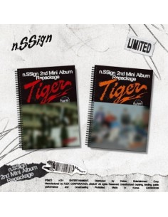 n.SSign 2nd Mini repackage Album - Tiger (Random Ver.) CD