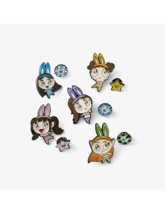 NewJeans MURAKAMI Goods - METAL PIN BADGE