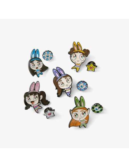 NewJeans MURAKAMI Goods - METAL PIN BADGE